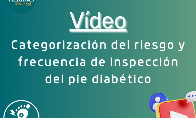 Categorización del riesgo y frecuencia de inspección del pie diabético